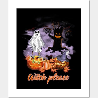 Witch Please - Halloween Posters and Art